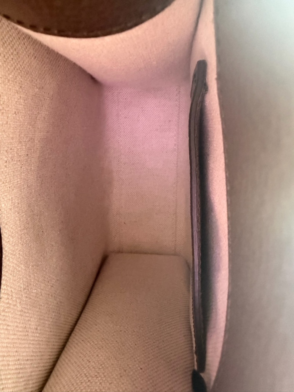 Gucci Brown GG Canvas Mini Tote/Crossbody with Green-Red Strap - Picture 6 of 13